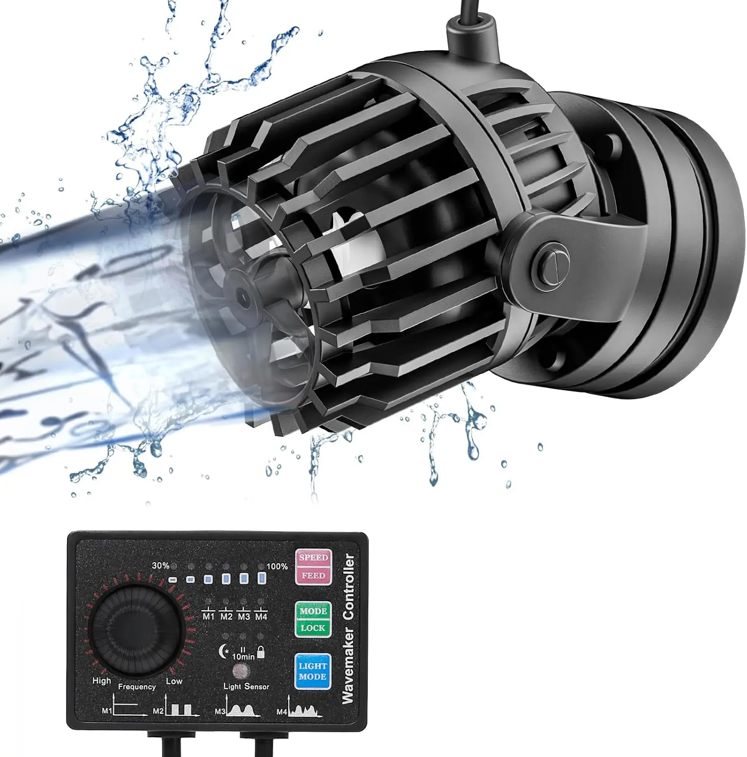 Powerhead Wave Maker - Generator fal do akwarium z regulacją