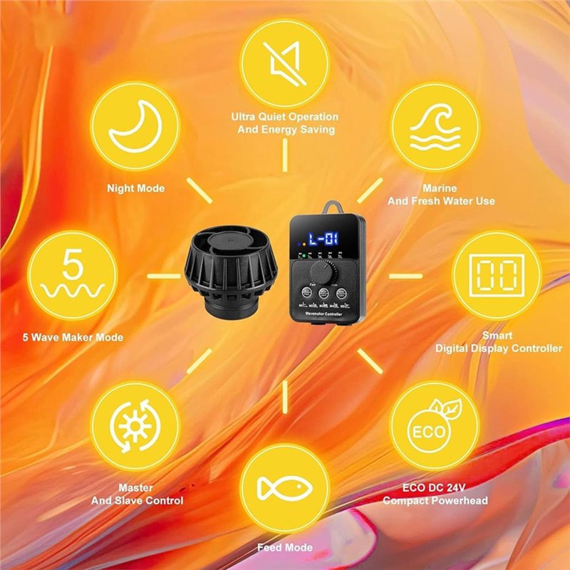 ABGH-Mini DC 24V 10W Generator – Powerhead Wave Maker recenzja i cena