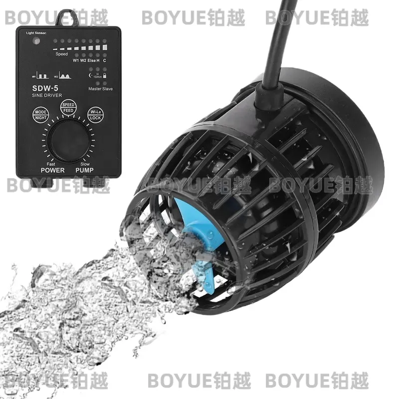 Pompa falująca WiFi do akwariu – Powerhead Wave Maker recenzja i cena