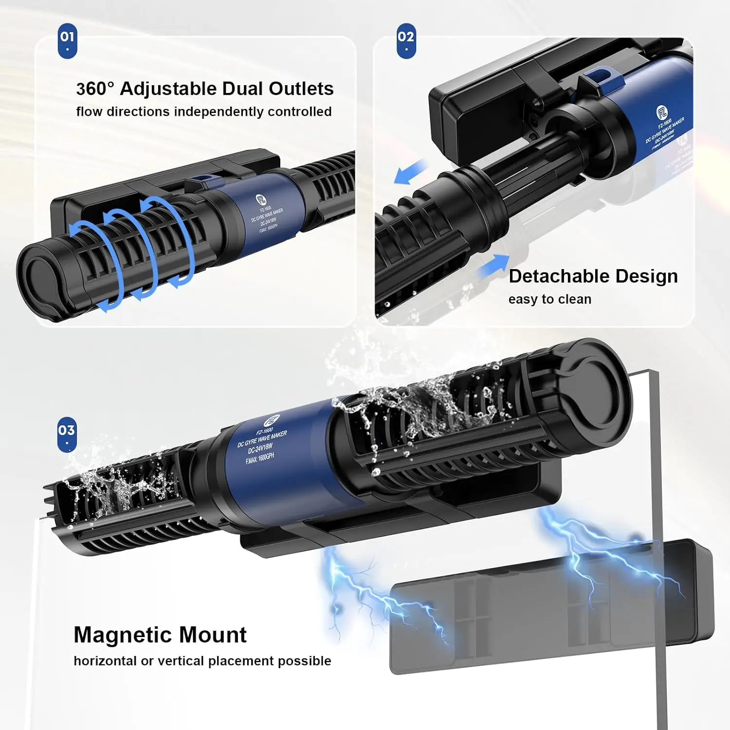 Generator fal do akwarium, gen – Powerhead Wave Maker recenzja i cena